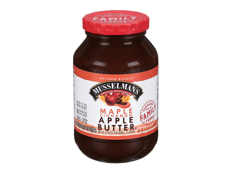 Musselman’s Maple Cinnamon Apple Butter, 17.5 oz.